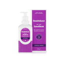 Doublebase Dry Skin Emollient for Eczema, Psoriasis, Dermatitis Relief, 250g Pump Pack.