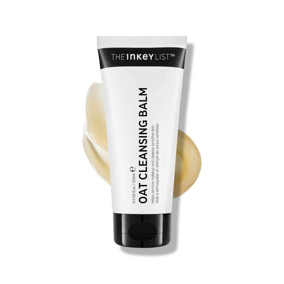 The Inkey List Oat Cleansing Balm 150Ml Â Old Packaging & Formula Version, Hydrating Makeup Remover & Face Cleanser For Sensitive Skin