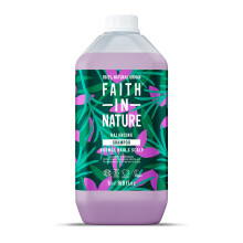 Faith In Nature Lavender & Geranium Shampoo, Balancing for Normal Hair & Scalp, Vegan & Cruelty-Free, No SLS, Silicones, Parabens, 5L Refill.