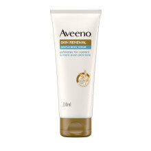Aveeno Gentle Body Scrub, 200ml, Prebiotic Oat, PHA & Niacinamide, for Sensitive Skin.