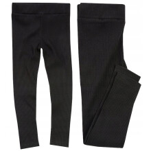 Leggings da ragazza, pantaloni, neri 104 H005L