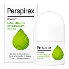 PERSPIREX Extra Strength Antiperspirant Roll On COMFORT 20ml - Fresh Scent 3+ days Odour Protection