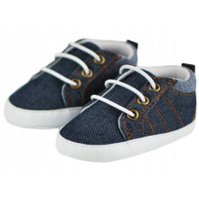 CHAUSSURES BLEU MARINE JEANS ÉLÉGANTES chaussures enfant 6/12 Y858Z