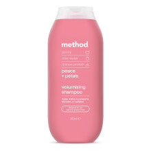 Method Volumising Shampoo, Peace and Petals, Peony, Rose Water & Quinoa Protein Scent, Sulphate-Free, 350ml