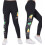 Mädchen-Leggings, schwarz, mit Avocado 140 H005P 1