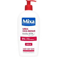Mixa Urea Cica Repair Body Lotion for Very Dry Skin, 5% Urea & Panthenol, Hypoallergenic, 400ml.