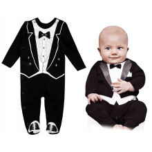 Elegante tailleur da neonato in cotone 0-3 anni J185