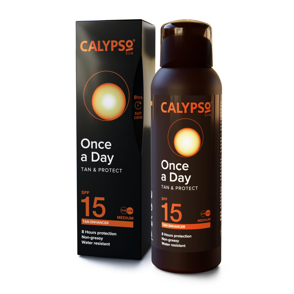 Calypso Once A Day Tan & Protect Spf15-200 Ml