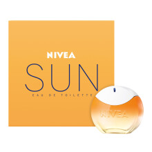 NIVEA SUN Eau de Toilette 30ml, Perfume for Women, Fresh Green & Floral Notes, Lightweight Summer Suncream Scent.