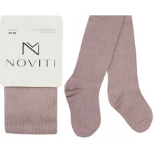 Collant in cotone più spessi, effetto melange, lisci, NOVITI 128/134 N005M