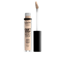 NYX Professional Full Coverage Concealer, 24 Hr, Matte Finish, Shine Control, Vegan, Shade: Fair