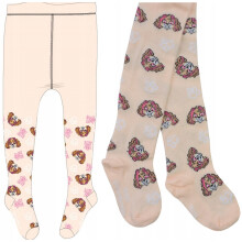 Collant Paw Patrol per bambine, cotone albicocca 122/128 D083Y