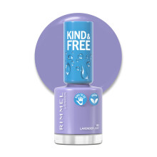 Rimmel London Kind and Free Clean Nail Polish 8ml 153 Lavender Light