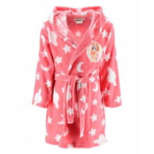 Accappatoio da bambina BINGO AND BLUEY DOG, caldo e morbido, rosa 110 FN01F