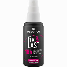 essence fix & LAST 18h LONG-LASTING MAKE-UP FIXING SPRAY, mattifying, fixing, express result, matte (50ml)