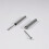Linker de perles à Double pointe en acier inoxydable, pour-5 6mm 9