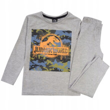 Pigiama da bambino con dinosauri, in cotone, a maniche lunghe, Jurassic World 110/116 ER01B