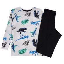 Pigiama da bambino con dinosauri, in cotone, a maniche lunghe, Jurassic World 98/104 ER01A