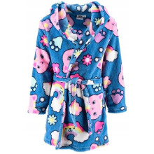 GABI'S CAT HOUSE ACCAPPATOIO DA BAMBINA AZZURRO TENUE 104 FN01M