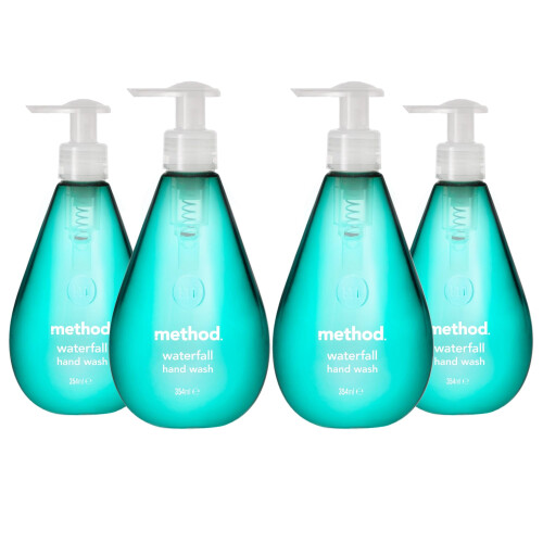 Method Method Waterfall Handwash, 354ml, 4 Pack