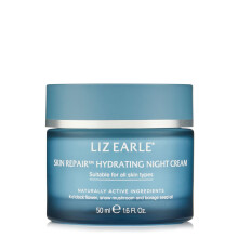 Liz Earle Skin Repair Hydrating Night Cream with 4 O'Clock Flower, Snow Mushroom and Borage Seed Oil for All Skin Types, 50ml