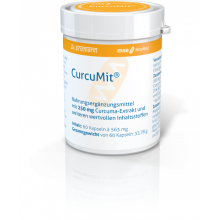CurcuMit 60 Kapseln – hochbioverfügbares Curcumin aus Kurkuma, vegan – mse Dr. Enzmann