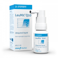 LeuMit Ubiquinol flüssig 9,2 ml – veganes Kaneka Ubiquinol Coenzym Q10, hochdosiert – mse Dr. Enzmann
