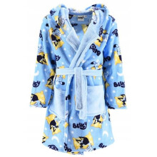 Accappatoio da bambino Bluey Dog, blu tenue, 98 FN01P