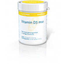 Vitamin D3 mse 2.000 I.E. – 90 Kapseln, hochdosiert, made in Germany – Knochen & Immunsystem – Dr. Enzmann