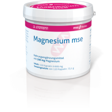 Magnesium mse 300 mg – 120 Kapseln vegan, elementares Magnesium hochdosiert, laborgeprüft – Dr. Enzmann