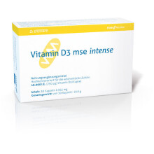 Vitamin D3 mse intense 10.000 I.E. – hochdosiert für wöchentliche Einnahme – Knochen & Immunsystem – Dr. Enzmann