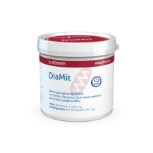 DiaMit 120 Kapseln – mit Chrom & Ubiquinol Q10 – Beitrag zum normalen Blutzucker- & Energiestoffwechsel – mse Dr. Enzmann