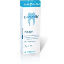 DentoMit Zahngel 5 ml – Zahnfleischpflege-Gel mit Coenzym Q10 – mse Dr. Enzmann