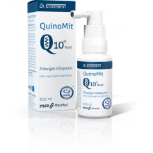 QuinoMit Q10 fluid 30 ml – Kaneka Ubiquinol Coenzym Q10 Tropfen, hochdosiert & hohe Bioverfügbarkeit – mse Dr. Enzmann