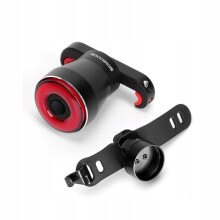 Rockbros TL907Q50 LED USB baglygte til cykel med stoplys til sadelpind eller -stolpe