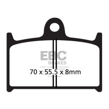 EBC FA145HH verstärkte Bremsbeläge (Satz für 1 Bremsscheibe)