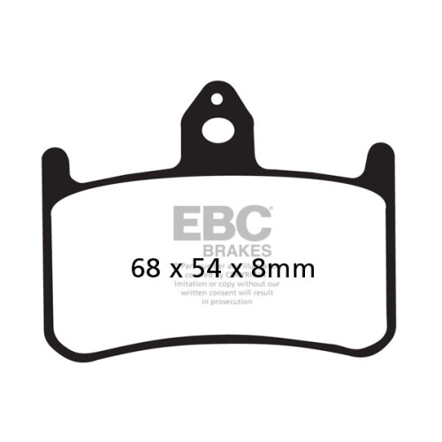 EBC FA187HH verstärkte Bremsbeläge (Satz für 1 Bremsscheibe)