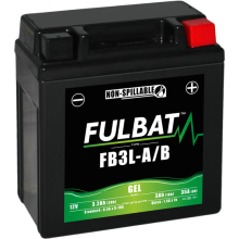 FULBAT Vollgel-Batterie - FB3L-A / FB3L-B / YB3L-A / YB3L-B (Gel, wartungsfrei)