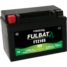 FULBAT FUL GEL Batterie - FTZ14S / YTZ14S (Gel, wartungsfrei)