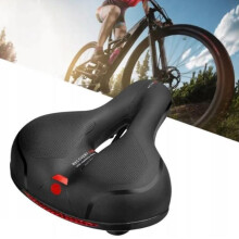 Ergonomisk cykelsadel med affjedring og refleks ROXAR