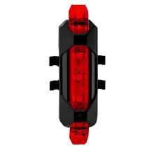 ROXAR USB LED baglygte til cykel - vandtæt, 4 tilstande