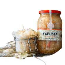 Cavolo cappuccio sottaceto naturale con carote 870g - Schronisko Bukowina