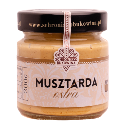 Moutarde forte 200 g - Abri Bukowina