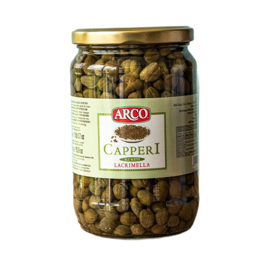 Capperi marinati senza gambo 700g - Arco