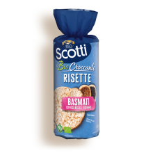 Glutenfreie Reiswaffeln Bio Risette Basmatti 120g - Scotti