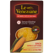 Pâtes Makaron Rondelles de Maïs 250g - Le Veneziane