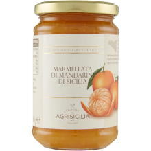 Confettura di mandarini con scorza 360g - Agrisilica
