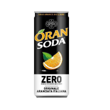 Oran Soda Zero kulsyreholdig drik i en 330ml dåse - Fondi Di Crodo