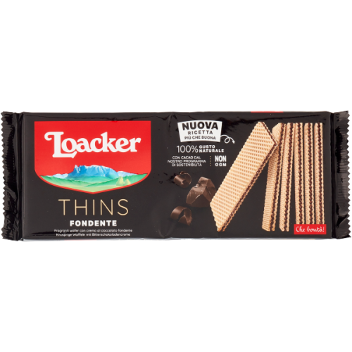 Wafelki Fondente Thins 150g - Loacker