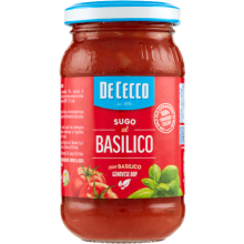 Basilikumsauce 200g Flasche - De Cecco